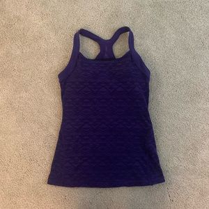 Purple Lucy workout top. Size small.